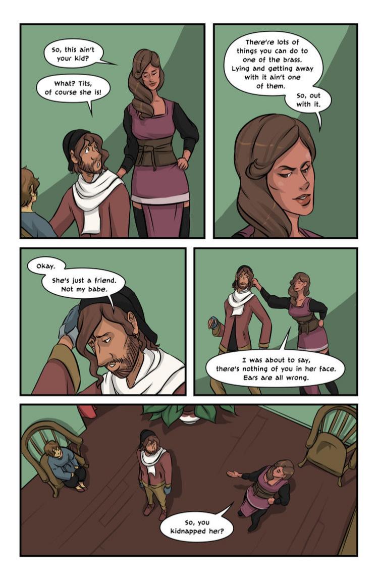 Lone Idiot and Cub Page 085